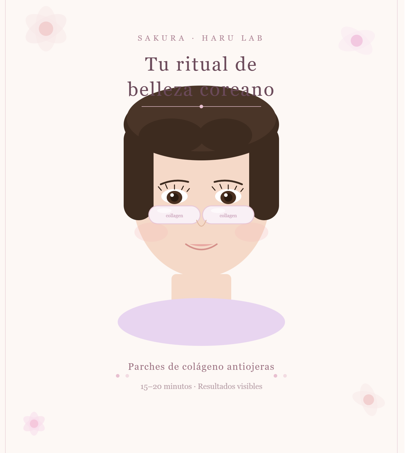 Pack Duo Sakura · 2 cajas de Parches de Colágeno
