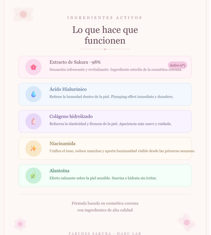 Pack Duo Sakura · 2 cajas de Parches de Colágeno