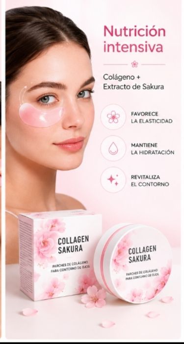 Pack Trío Sakura · 3 cajas de Parches de Colágeno